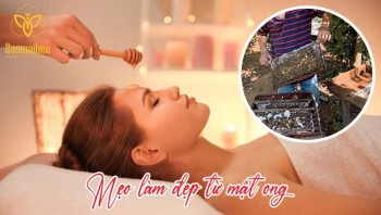mẹo làm đẹp từ mật ong